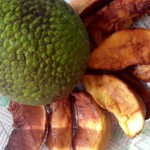 Wed. With Anna fried breadfruit